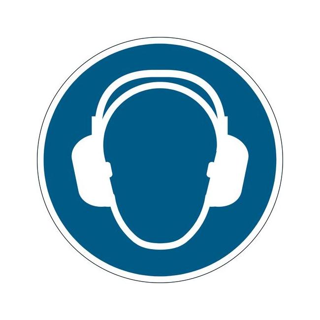 [DU172906] Command sign on the floor Use hearing protection