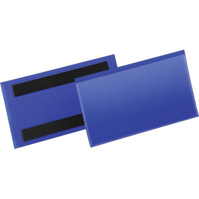 [DU174207] Magnetic bag for labels 150 x 67 mm 50 pcs blue