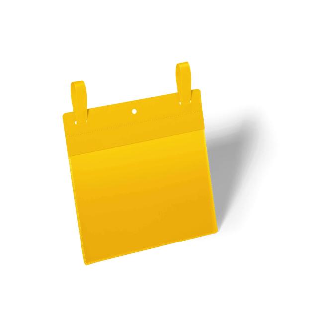 [DU174904] Bag for labels with tapes 210 x 148 mm width 50 pcs yellow
