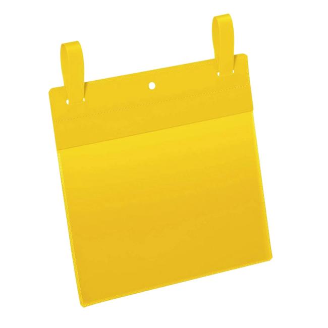 [DU175104] Bag for labels with tapes 297 x 210 mm width 50 pcs yellow