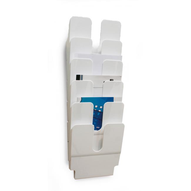 Set of stands for brochures FLEXIPLUS 6 A4 white