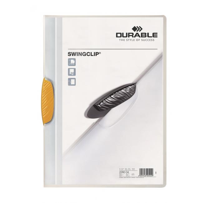 Cover with yellow SWINGCLIP clip