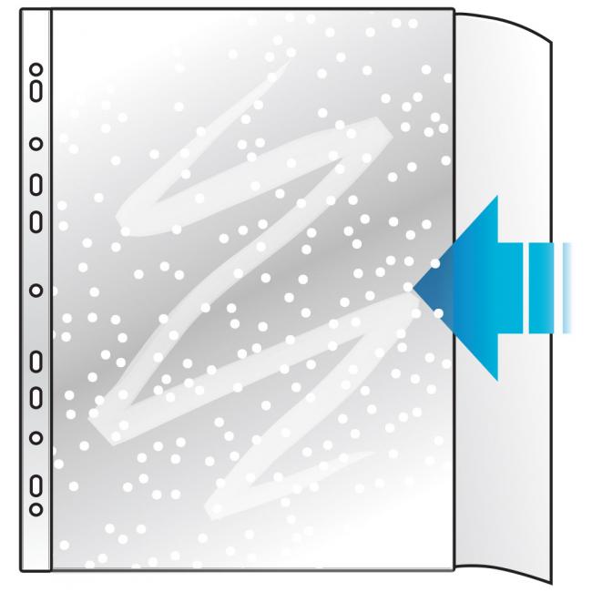 Europack DURABLE A4 matte with flap 135 mic in pocket