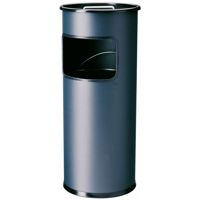 [DU333058] Basket with removable zinc ashtray 17 ℓ anthracite