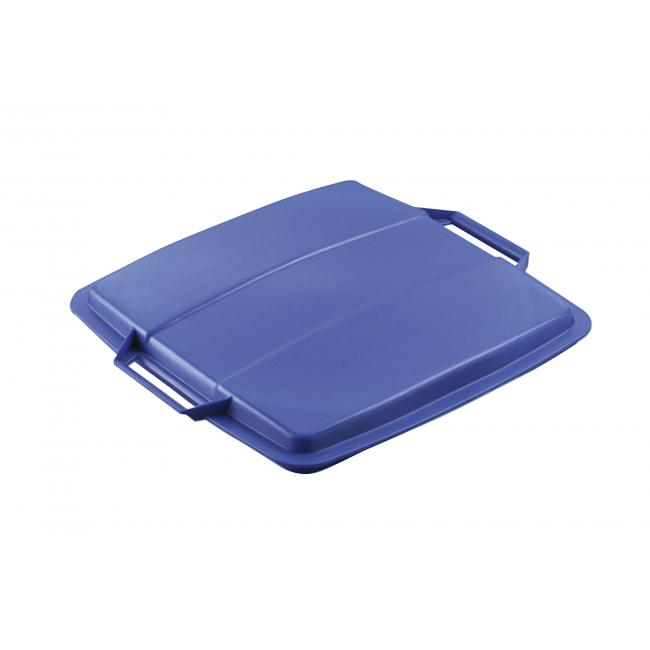 [DU475040] Lid for large-capacity plastic bin DURABIN 90 blue