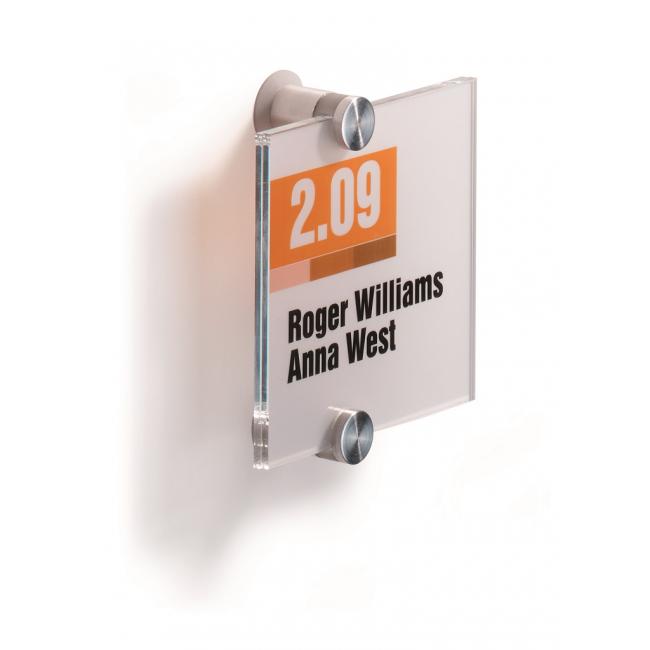 Information table Crystal Sign 105x105 mm