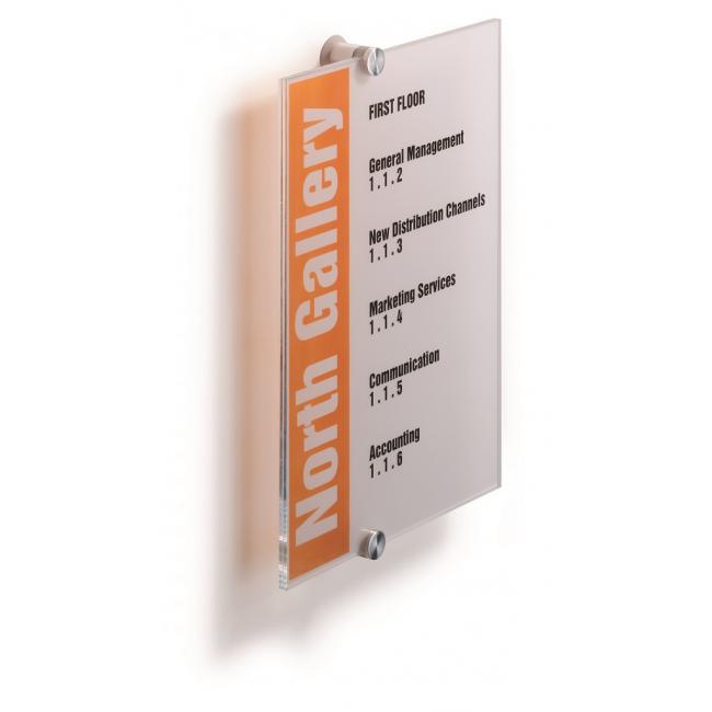 [DU482519] Informačná tabuľka Crystal Sign 210x297 mm (A4)