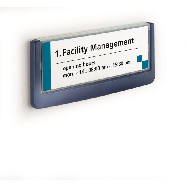 [DU486007] Information table Click Sign 149x52.5 blue