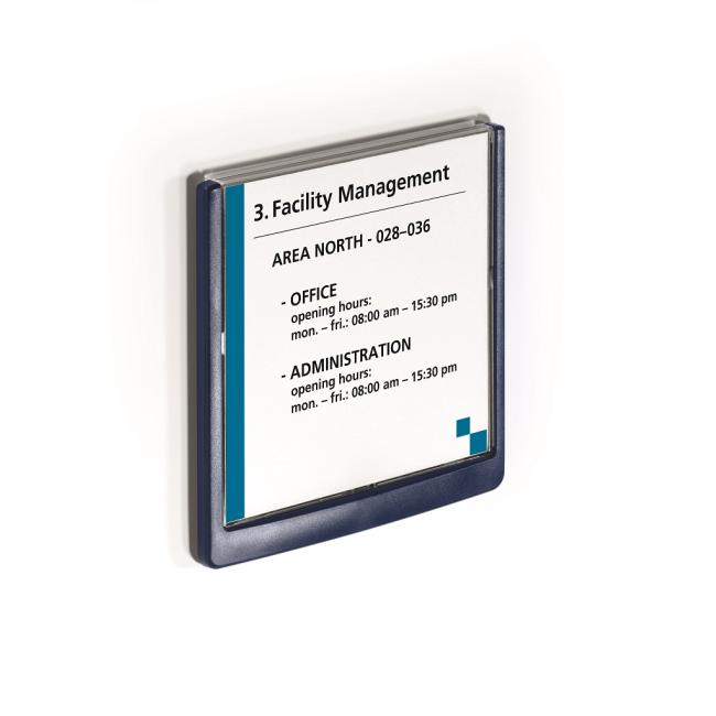 Information table Click Sign 149x148.5 blue