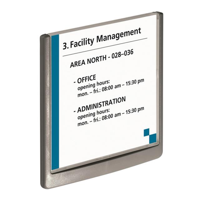 Information table Click Sign 149x148.5 graphite