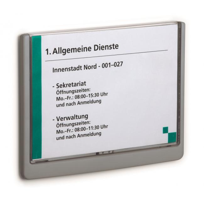 [DU486637] Information table Click Sign 210x148.5 graphite