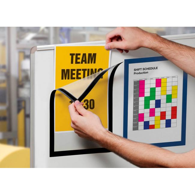 [DU498801] Magnetický DURAFRAME MAGNETIC A4 čierny 1 kus