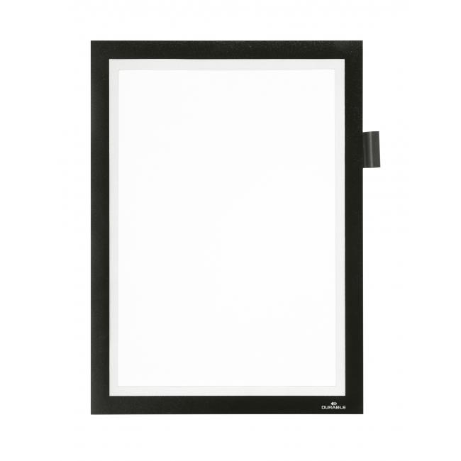 [DU498901] Magnetic DURAFRAME MAGNETIC NOTE A4 black