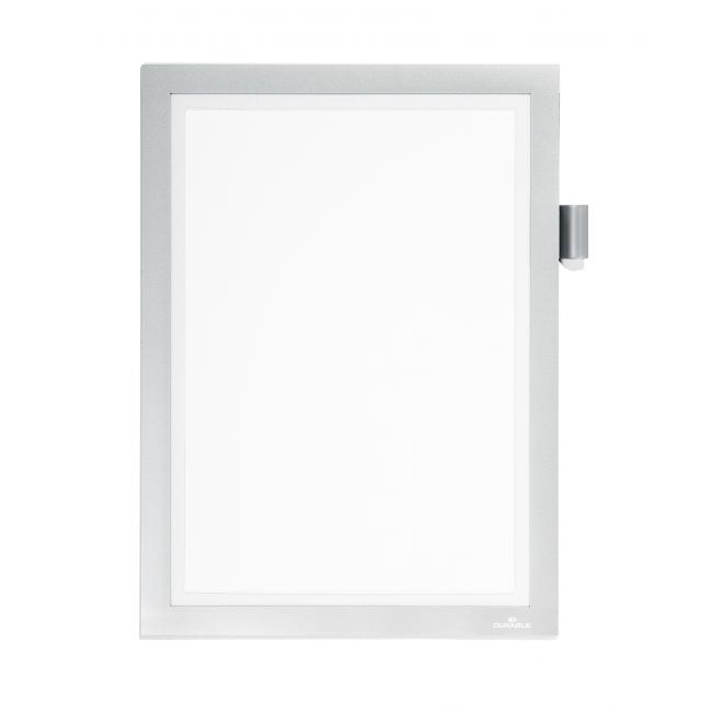Magnetická DURAFRAME MAGNETIC NOTE A4 strieborná