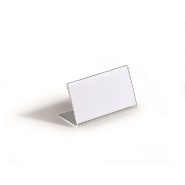 [DU805519] Acrylic table name tag DURABLE 52x100mm