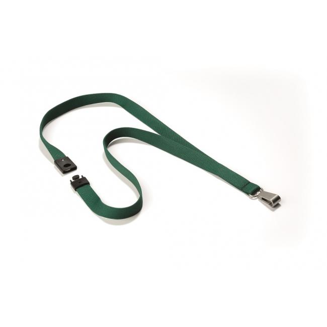 Hanging strap DURABLE SOFT COLOR 15mm dark green 10 pcs