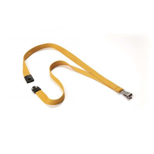 Hanging strap DURABLE SOFT COLOR 15mm yellow 10 pcs