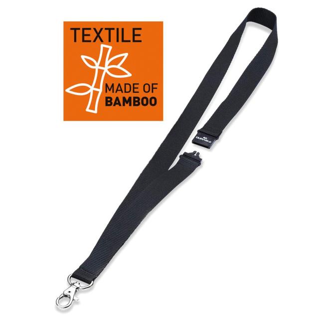 Hanging strap DURABLE ECO 20mm black 10 pcs
