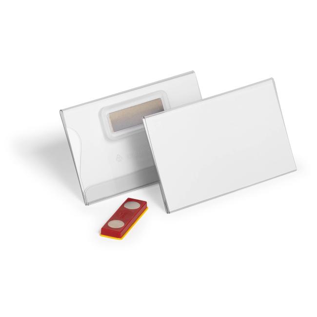 Visačka so šikmým magnetom DURABLE 54x90mm 25 ks