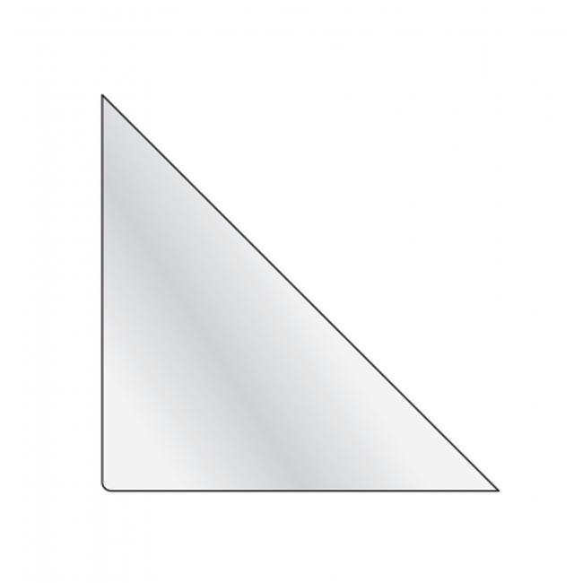 Samolepiaca rohová taška DURABLE 125x125mm 100 ks