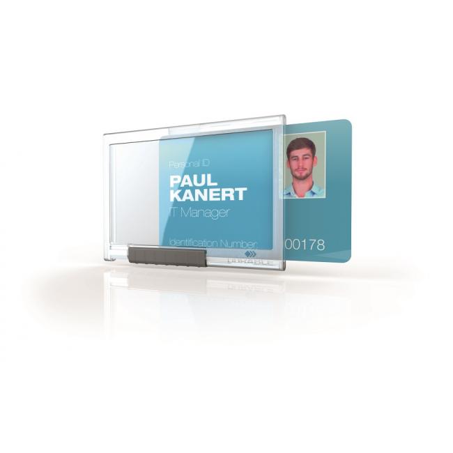 Puzdro na 1 kartu DURABLE PUSHBOX MONO 10 ks