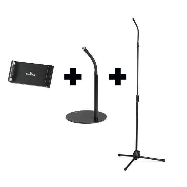 TWIST COMBI tablet stand, black