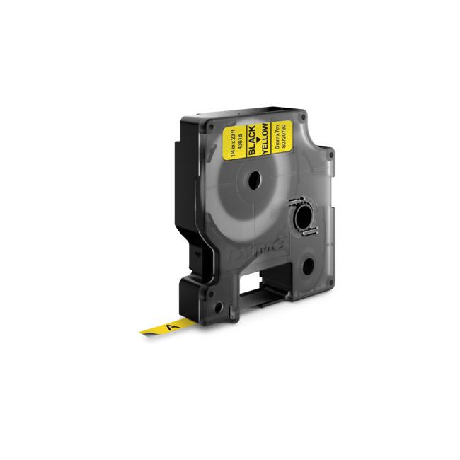 [DY720790] Self-adhesive tape Dymo D1 6 mm yellow/black