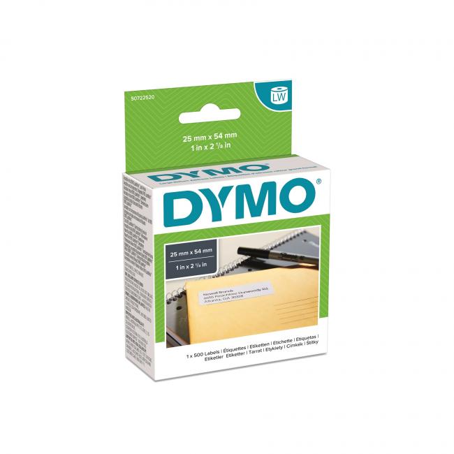 [DY722520] Samolepiace etikety Dymo LW 54x25mm spätné adresy biele