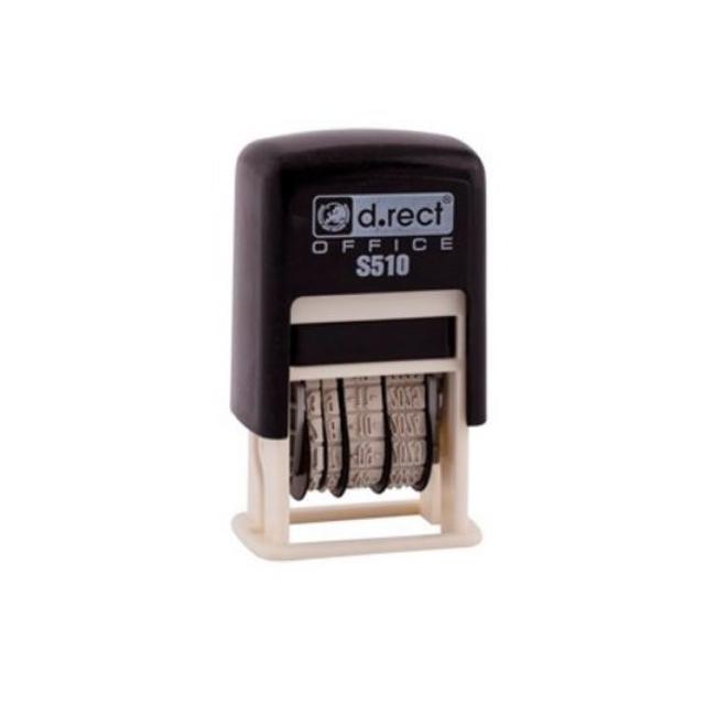 Dátumovka D.RECT ​​​​S510 čierna