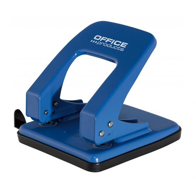[EC251101] Office Products hole punch for 40 sheets blue