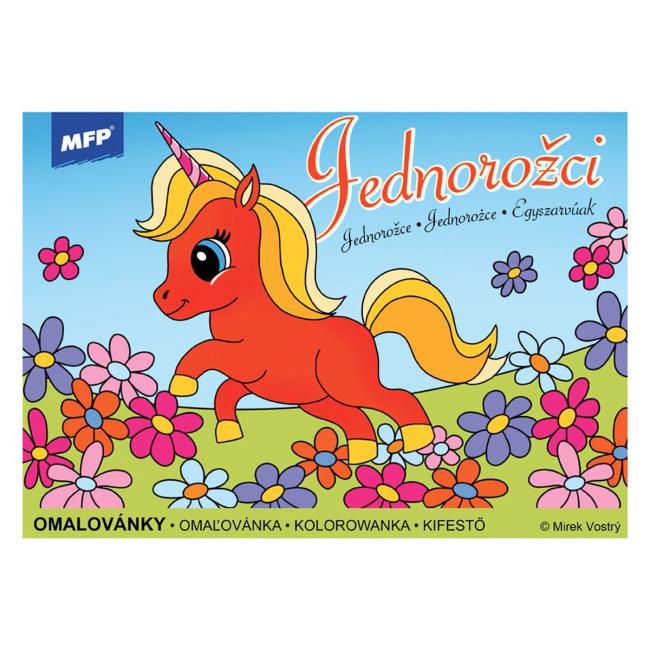 [EC256326] Maľovanka A5 Jednorožci