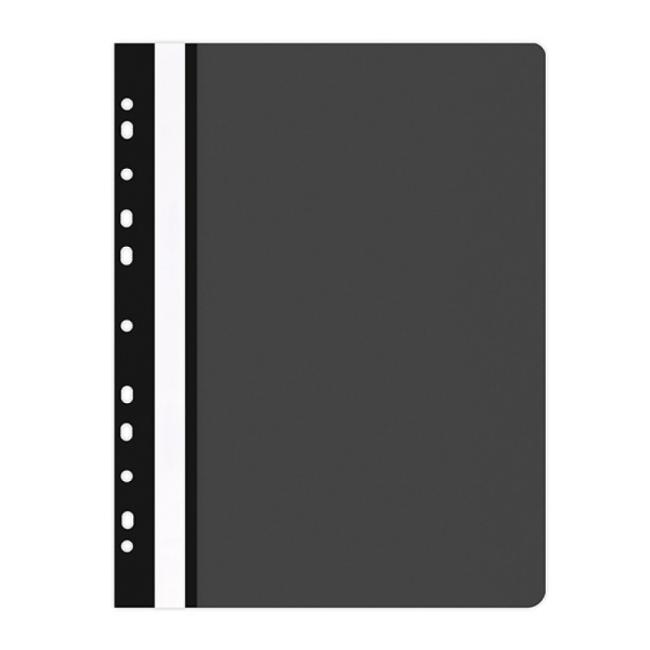 [EC412101] Quick binder PP with euro punching matt black