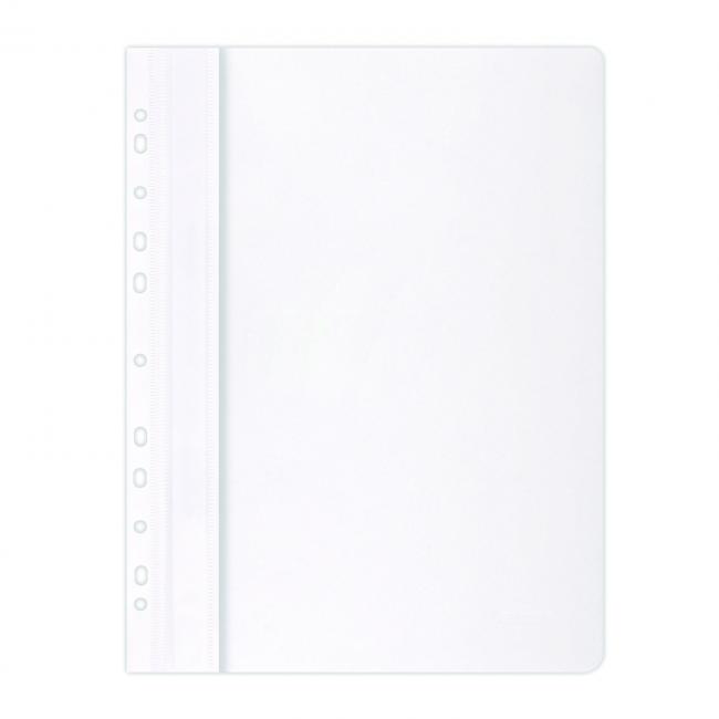 Rýchloviazač PP s euro dierovaním matná biela