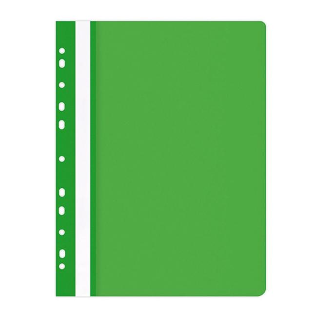 Quick binder PP with euro punching matt green