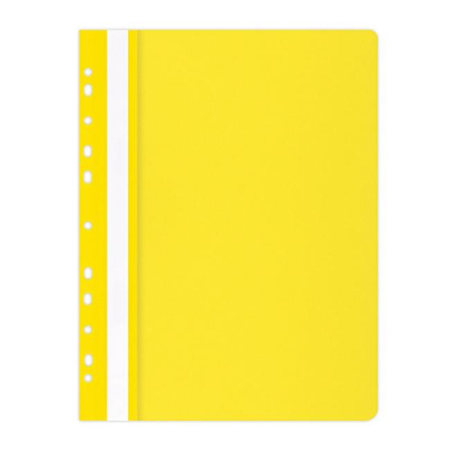 [EC412111] Quick binder PP with euro punching matt yellow
