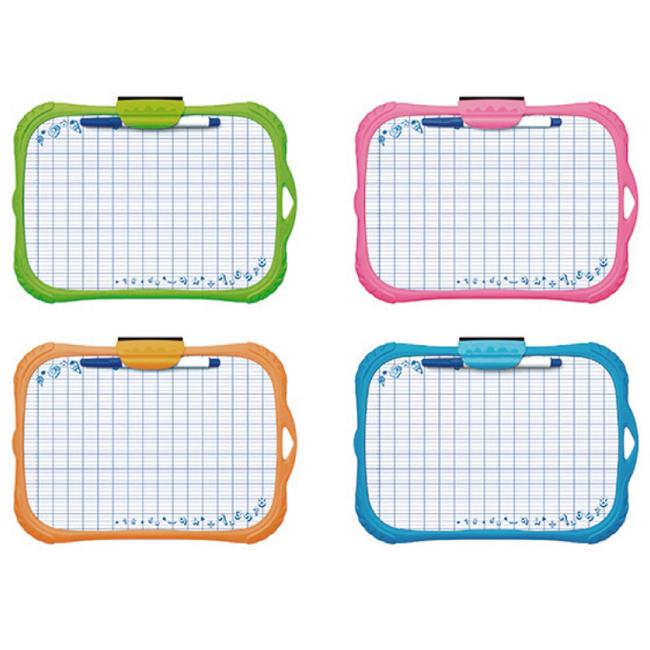 KEYROAD Mini stolík s fixkou, A4, mix farieb