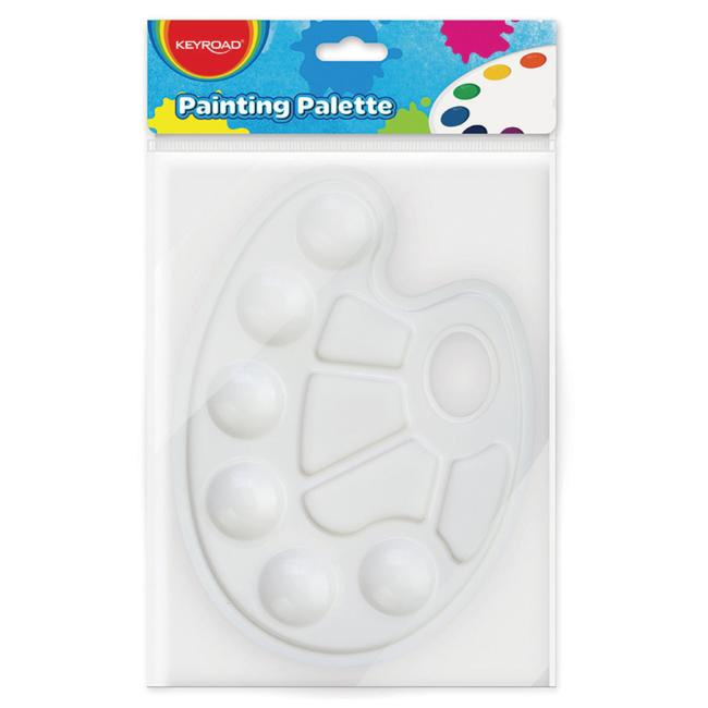 Painter's palette KEYROAD white