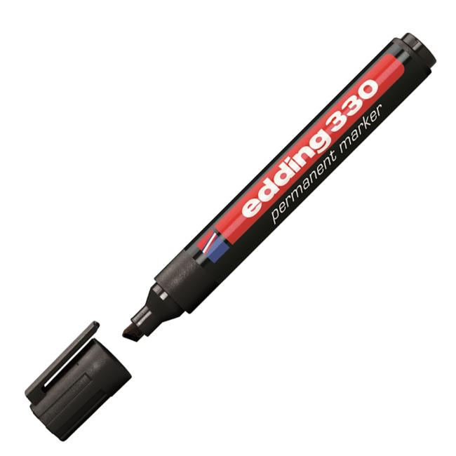 Permanent marker edding 330 black