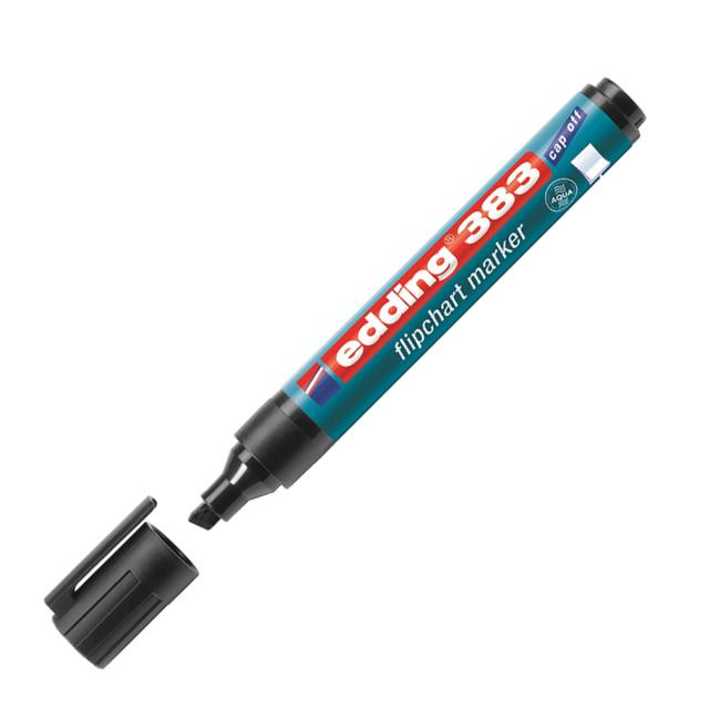 [ED038301] Marker for flipchart blocks edding 383 black