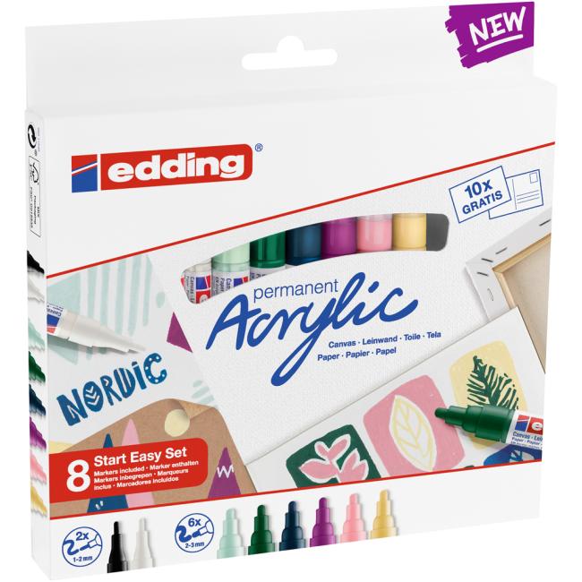 Simple acrylic starter kit nordic