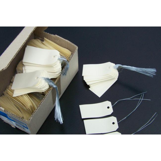 Identification tag with 30cm wire 120x57mm APLI 1000pcs