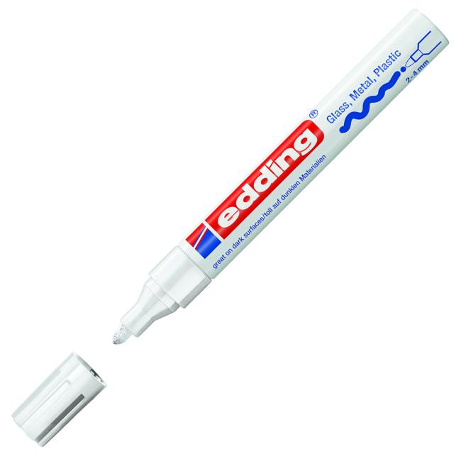 Lacquer marker edding 750 white