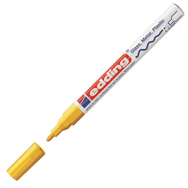 [ED075105] Lacquer marker edding 751 yellow