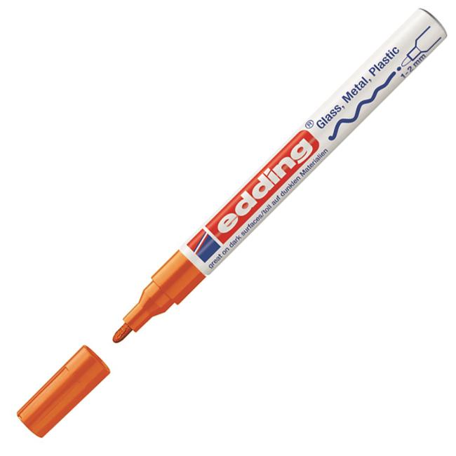 [ED075106] Lacquer marker edding 751 orange