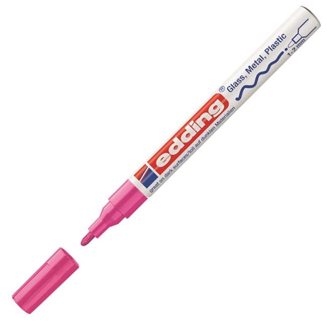 Lacquer marker edding 751 pink