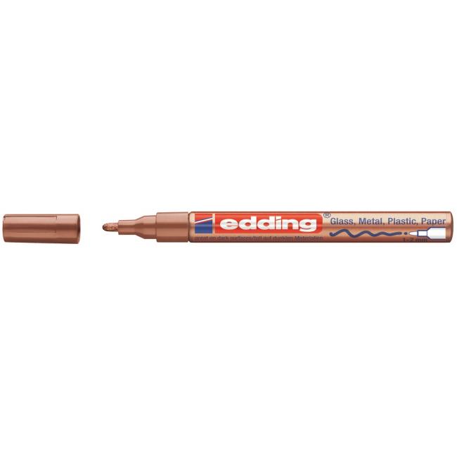 [ED075155] Lacquer marker edding 751 copper