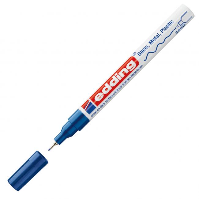 [ED078003] Lacquer marker edding 780 blue
