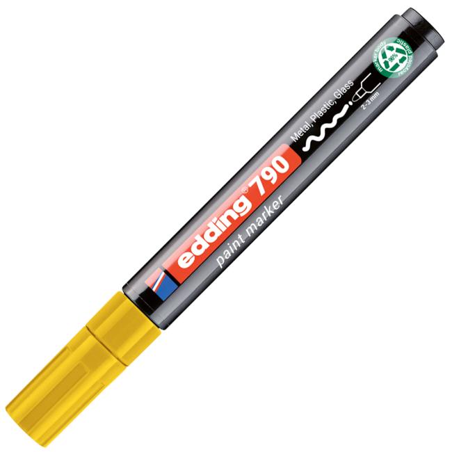 Lacquer marker edding 790 yellow