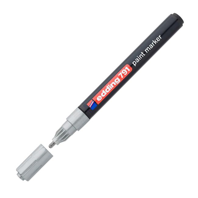 [ED079154] Lacquer marker edding 791 silver
