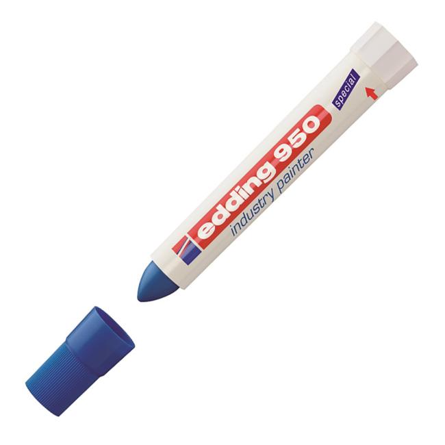 Industrial wax marker edding 950 blue